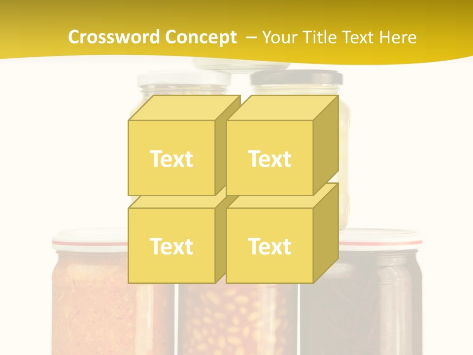 Garden Marinated Organic PowerPoint Template