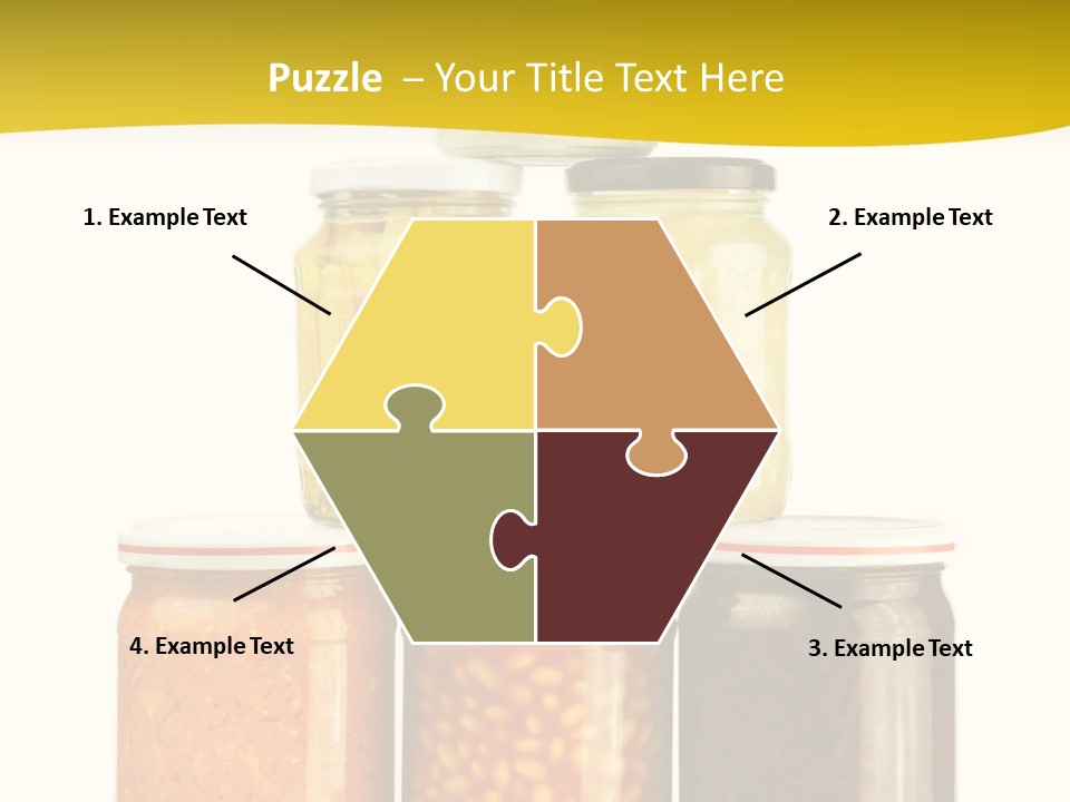 Garden Marinated Organic PowerPoint Template