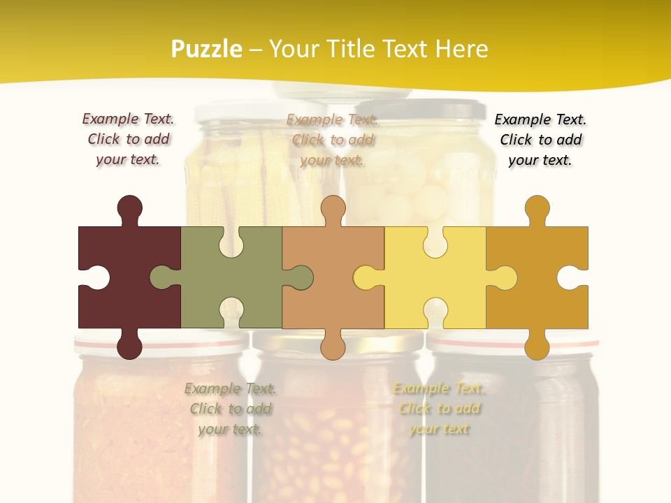 Garden Marinated Organic PowerPoint Template