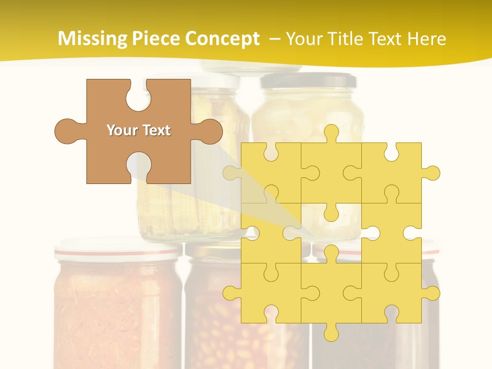 Garden Marinated Organic PowerPoint Template