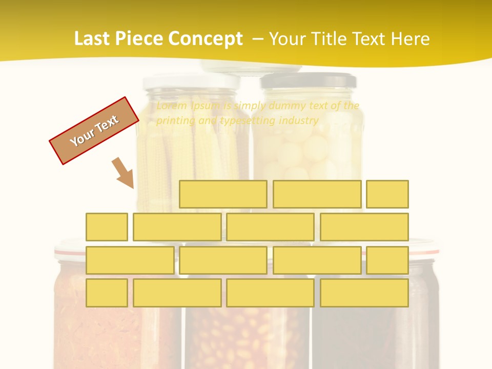 Garden Marinated Organic PowerPoint Template