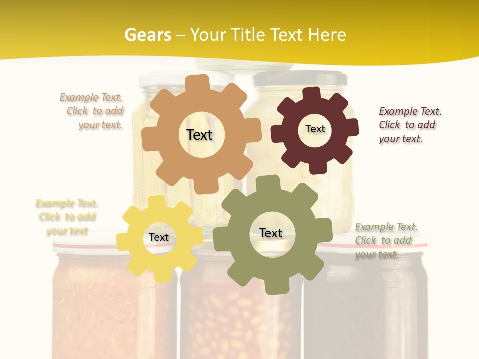 Garden Marinated Organic PowerPoint Template