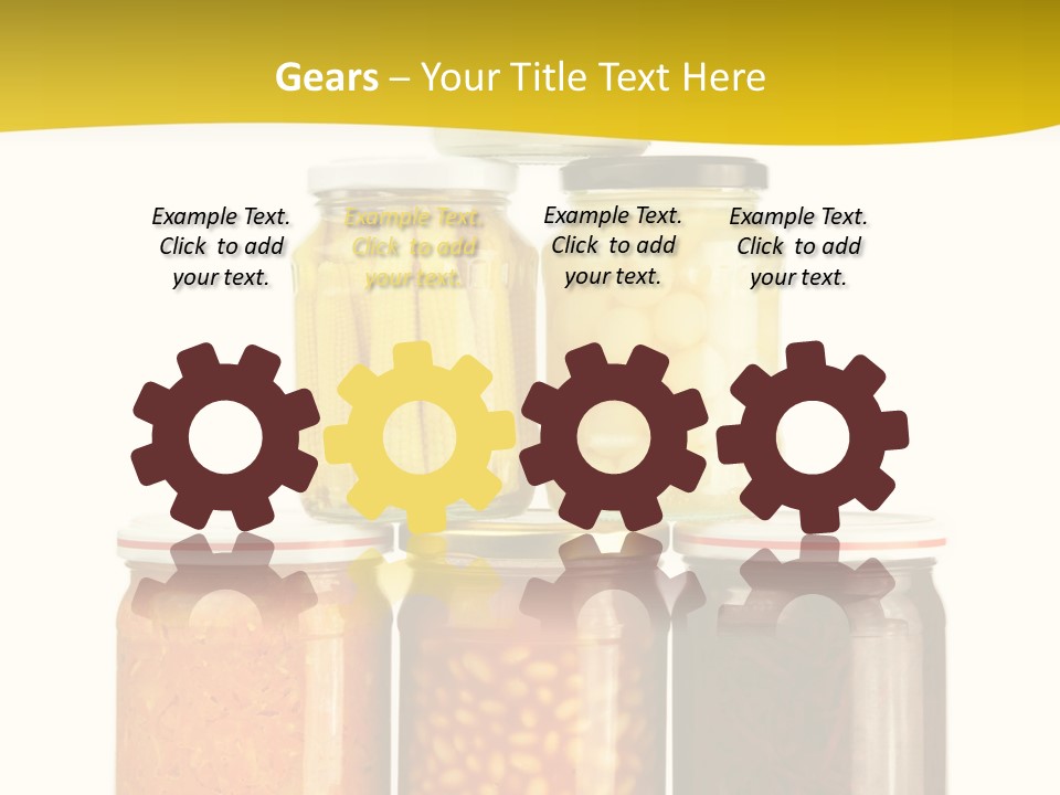 Garden Marinated Organic PowerPoint Template