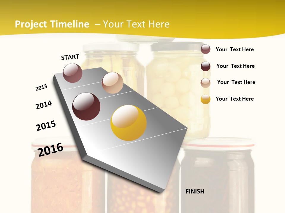 Garden Marinated Organic PowerPoint Template