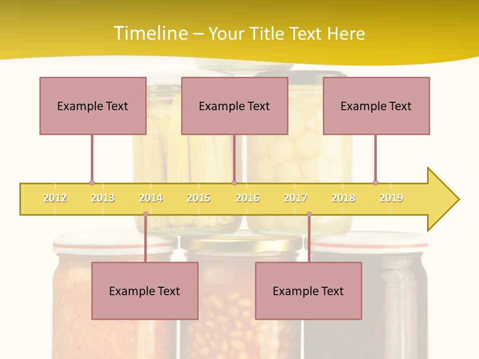 Garden Marinated Organic PowerPoint Template