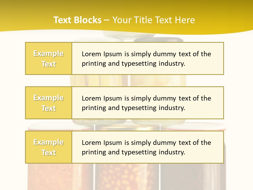 Garden Marinated Organic PowerPoint Template