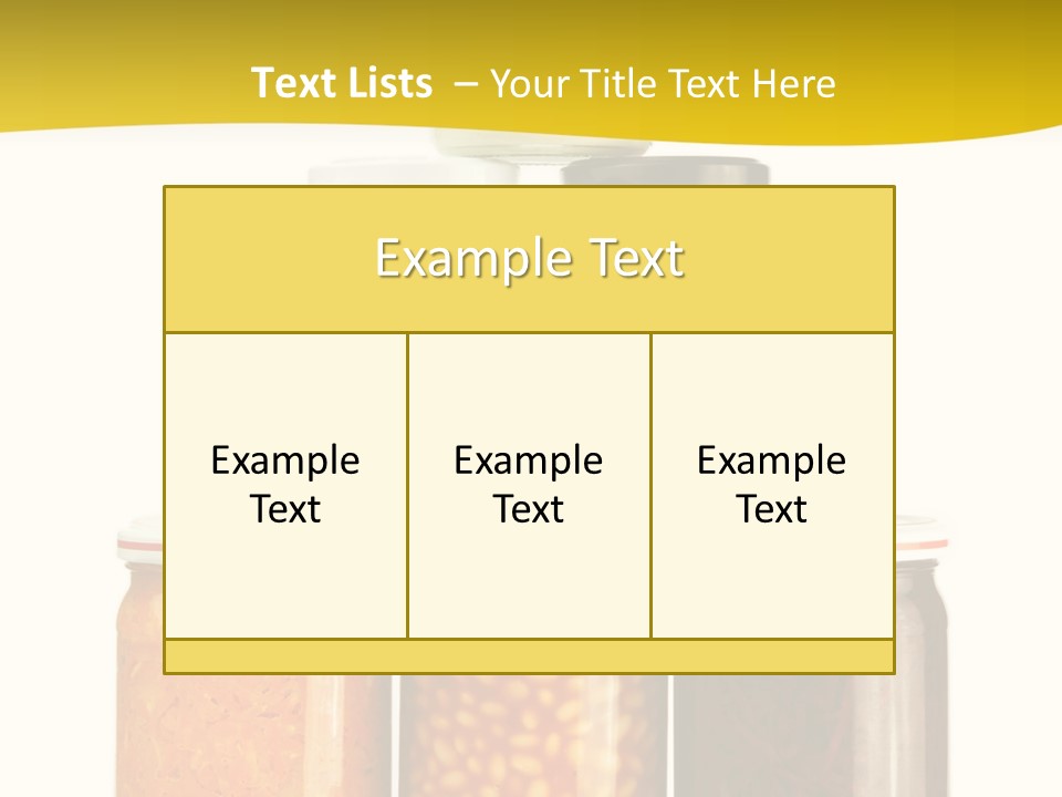 Garden Marinated Organic PowerPoint Template