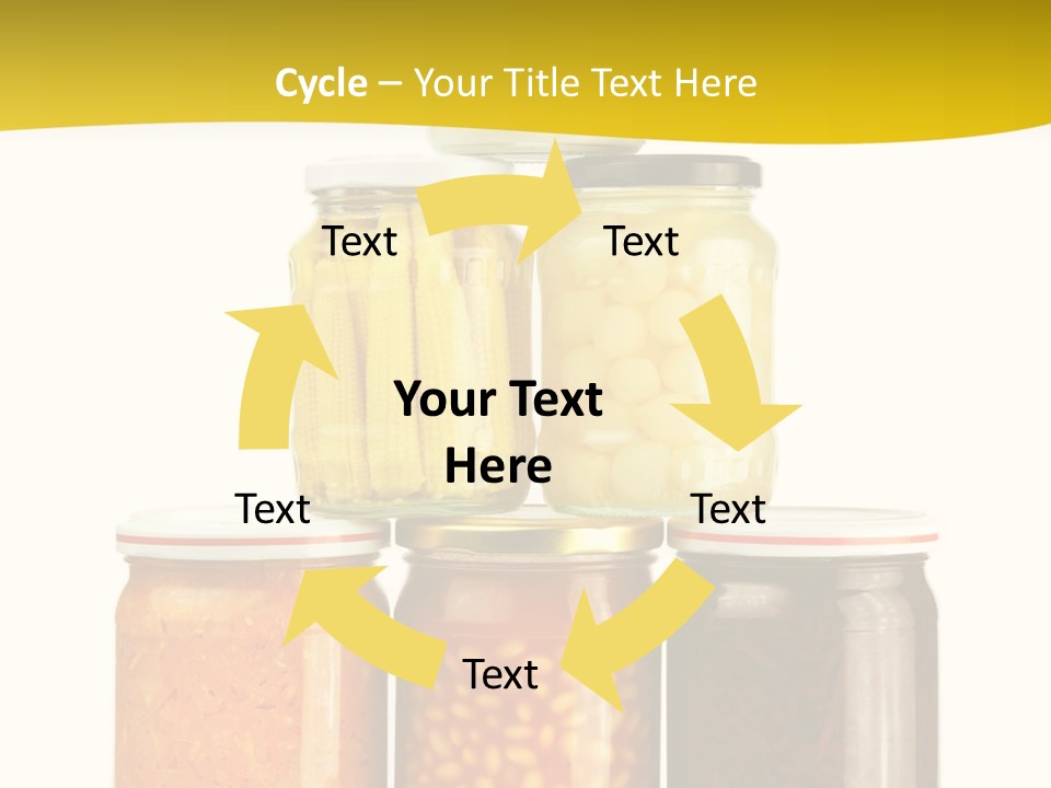 Garden Marinated Organic PowerPoint Template