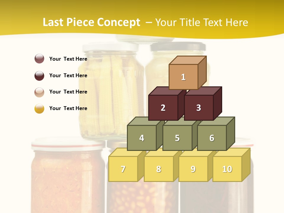 Garden Marinated Organic PowerPoint Template