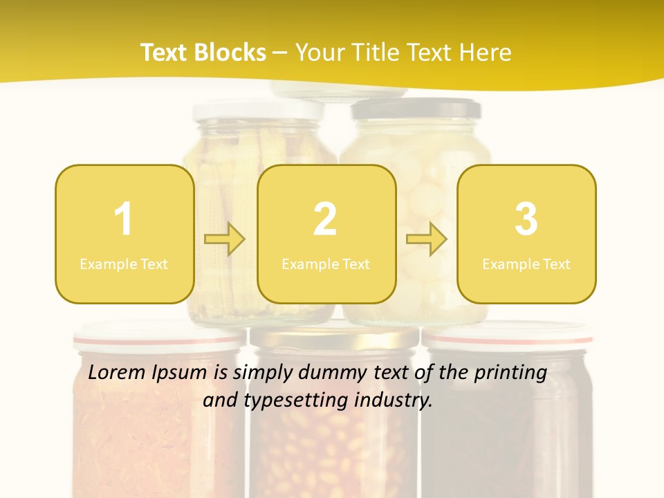 Garden Marinated Organic PowerPoint Template