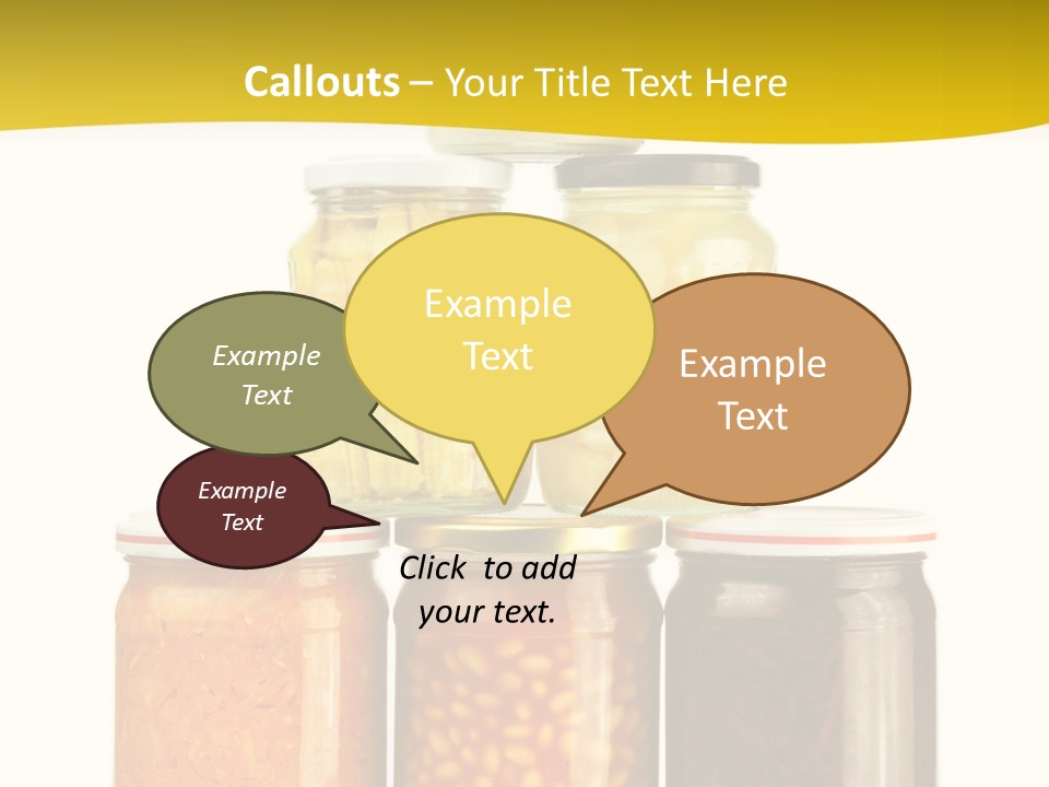 Garden Marinated Organic PowerPoint Template