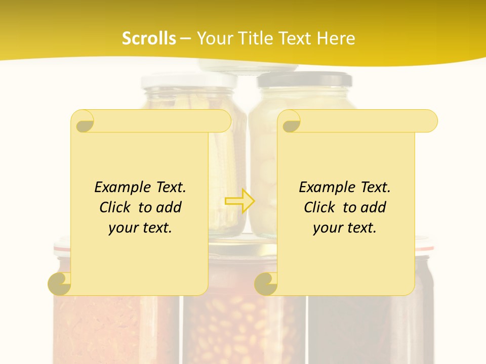 Garden Marinated Organic PowerPoint Template