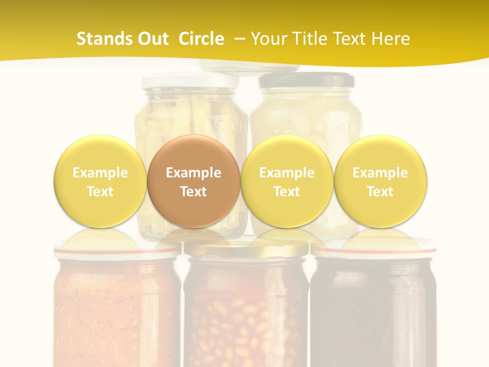 Garden Marinated Organic PowerPoint Template