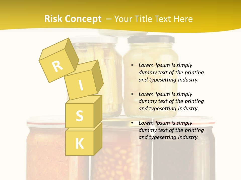 Garden Marinated Organic PowerPoint Template