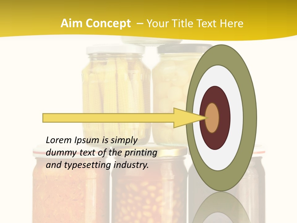 Garden Marinated Organic PowerPoint Template