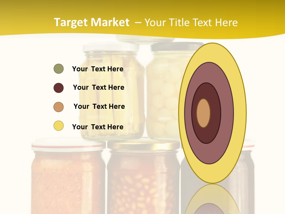 Garden Marinated Organic PowerPoint Template