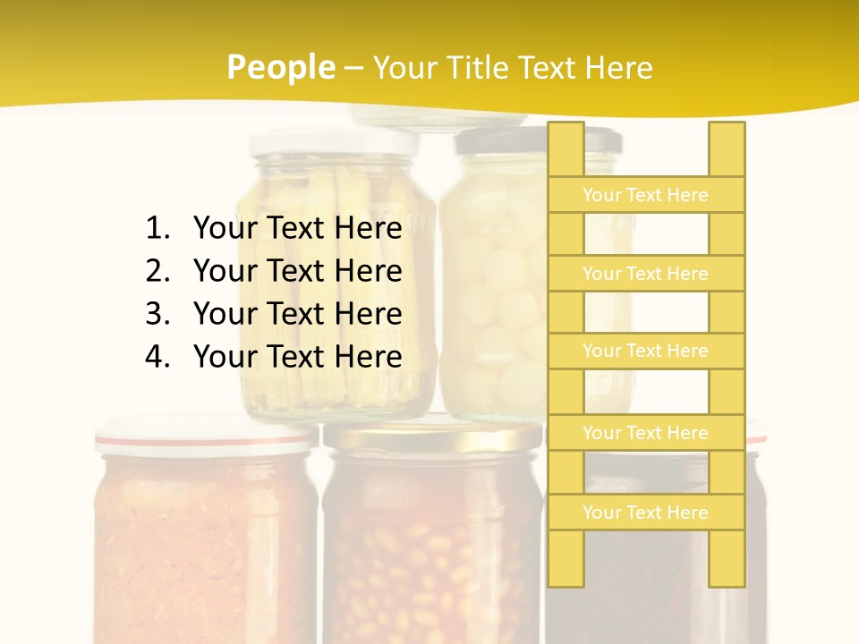 Garden Marinated Organic PowerPoint Template