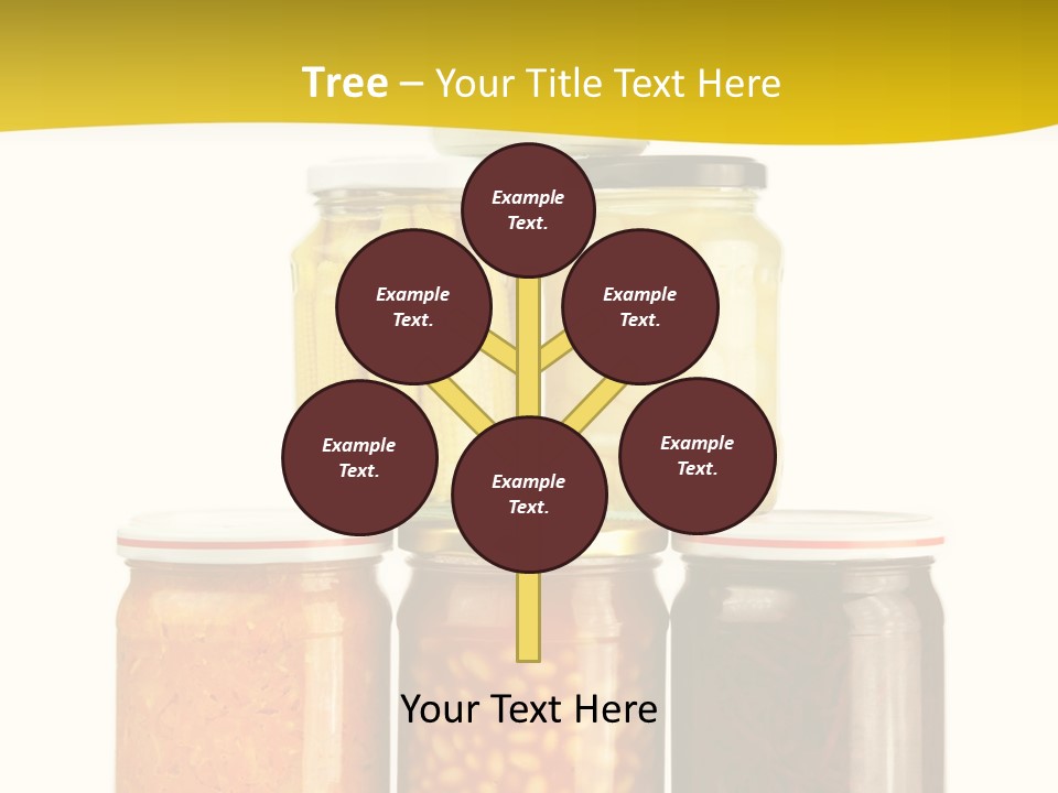 Garden Marinated Organic PowerPoint Template