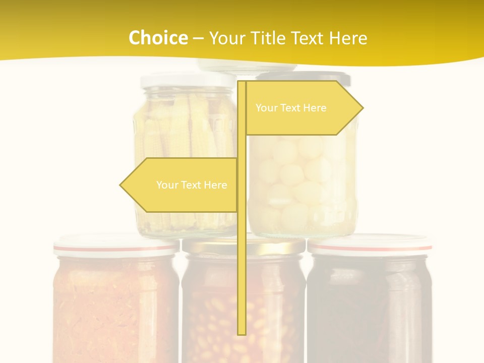 Garden Marinated Organic PowerPoint Template