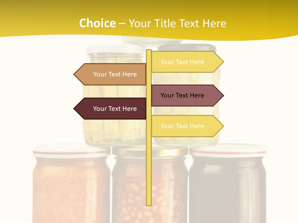 Garden Marinated Organic PowerPoint Template