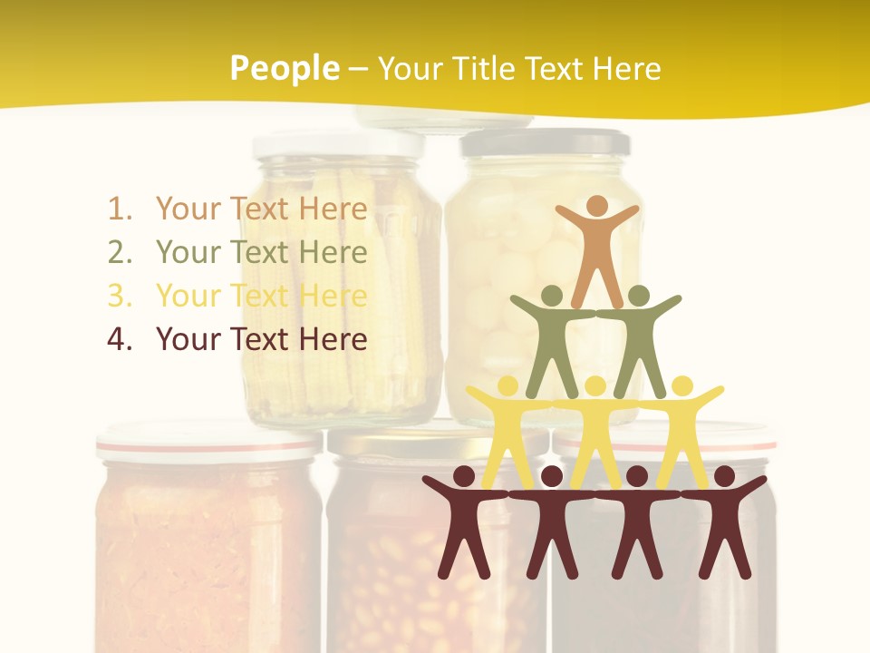 Garden Marinated Organic PowerPoint Template