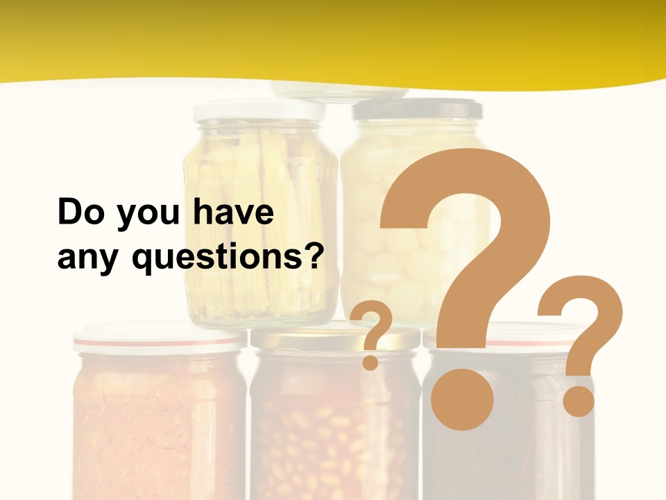 Garden Marinated Organic PowerPoint Template