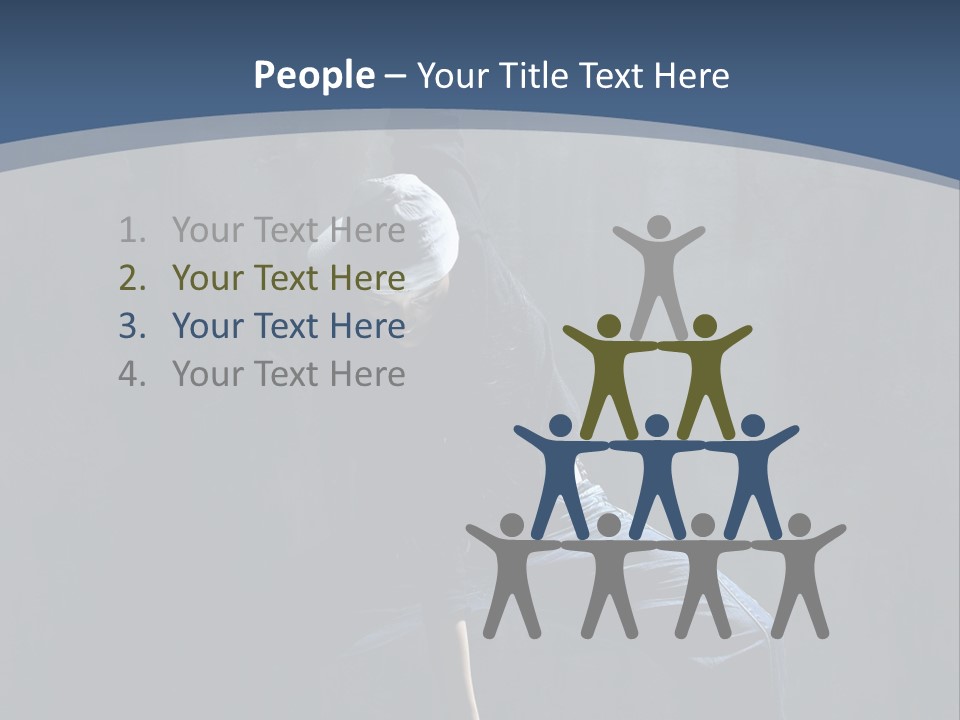 Pose Performance Sporty PowerPoint Template