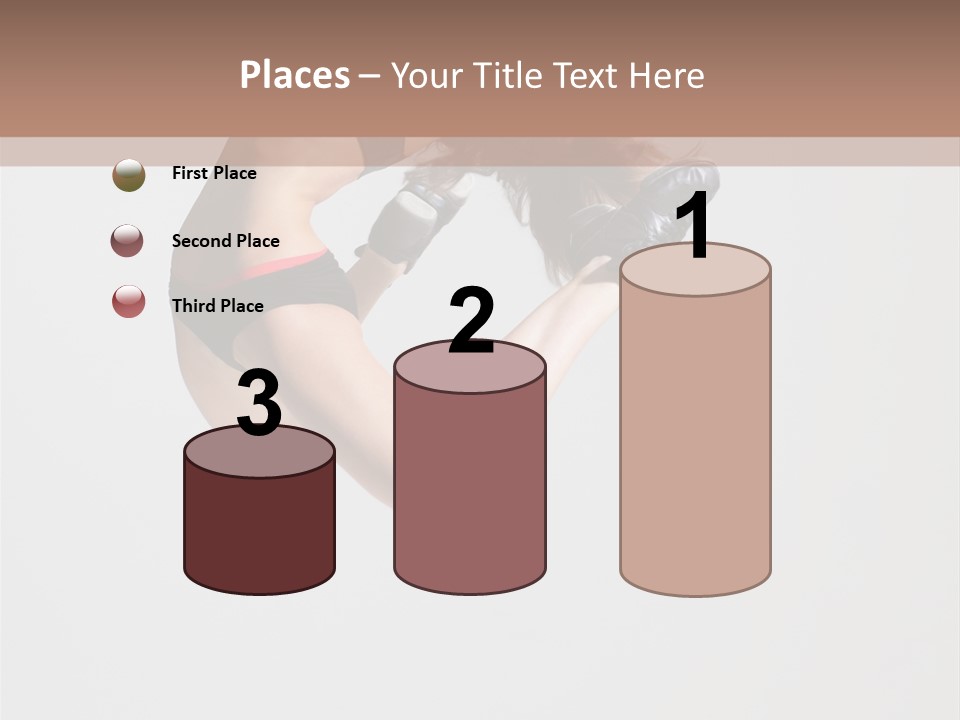 Posing Flexibility Dance PowerPoint Template