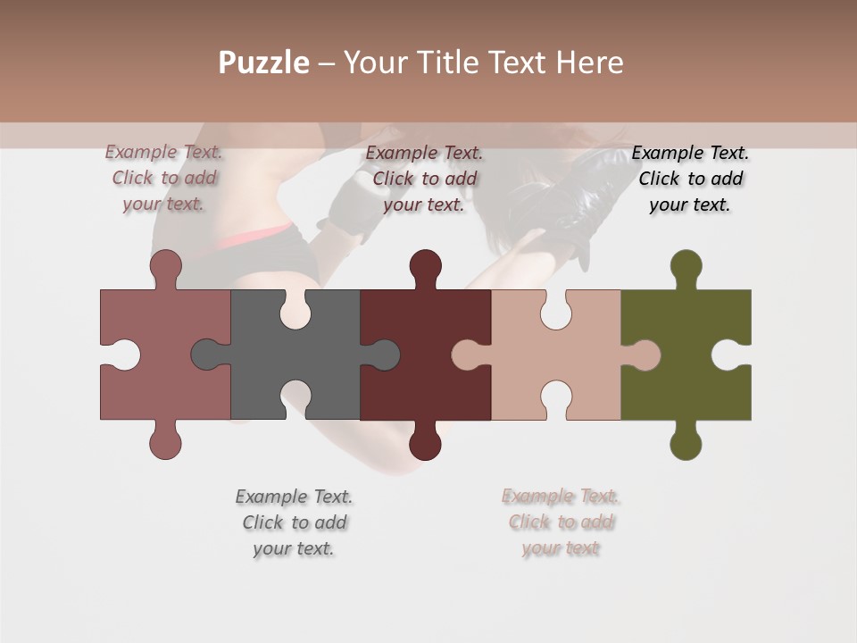 Posing Flexibility Dance PowerPoint Template