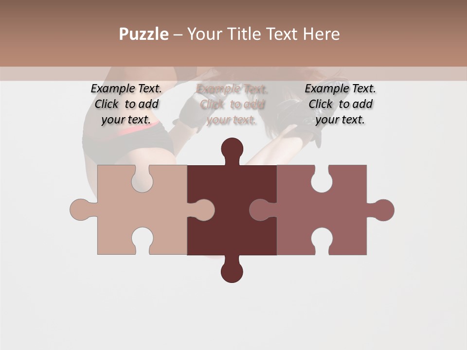 Posing Flexibility Dance PowerPoint Template