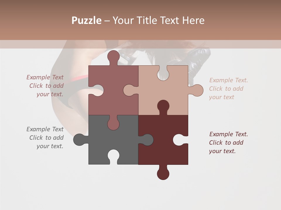 Posing Flexibility Dance PowerPoint Template