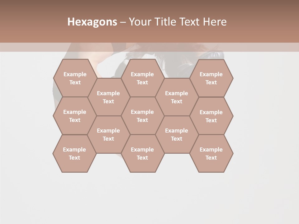 Posing Flexibility Dance PowerPoint Template