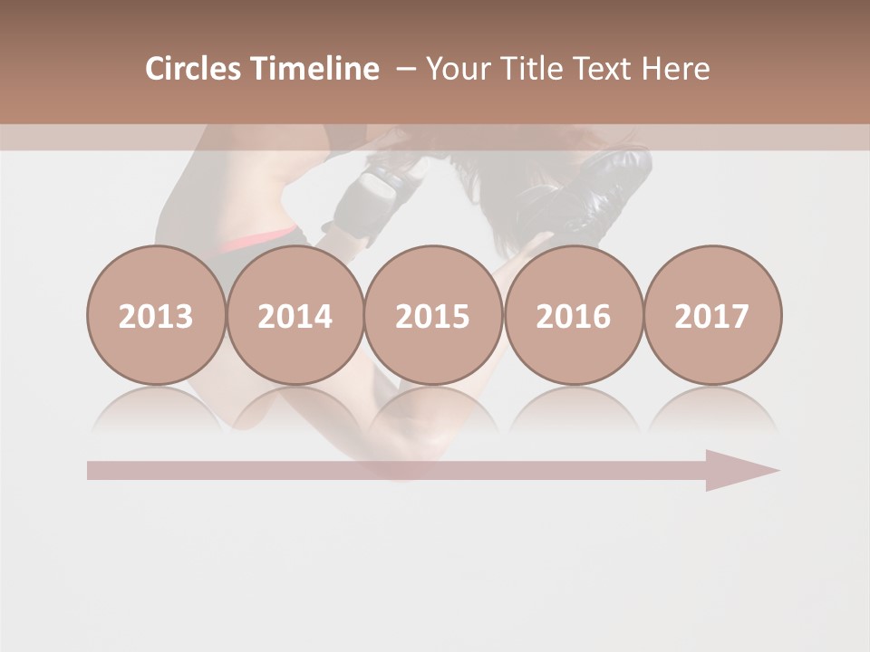 Posing Flexibility Dance PowerPoint Template