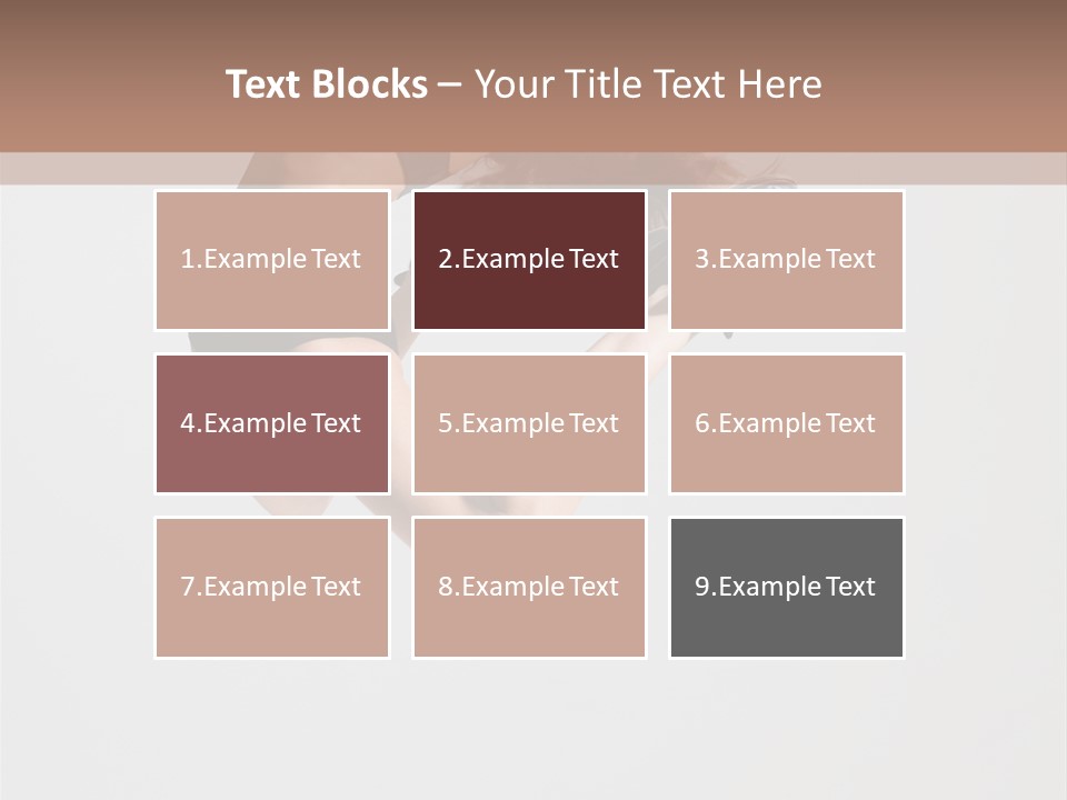 Posing Flexibility Dance PowerPoint Template