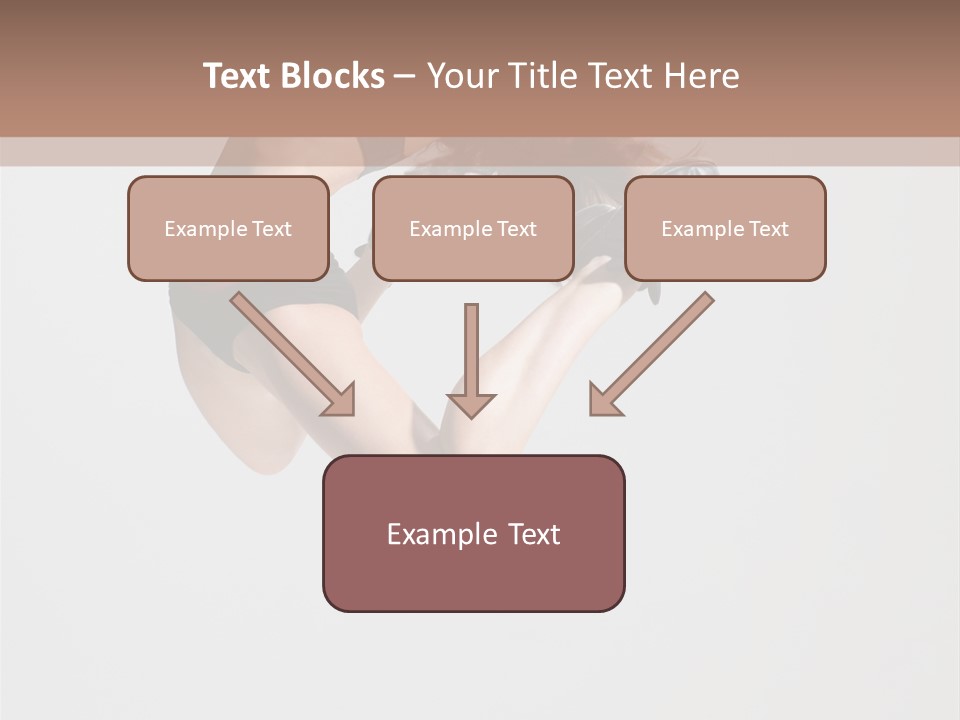 Posing Flexibility Dance PowerPoint Template