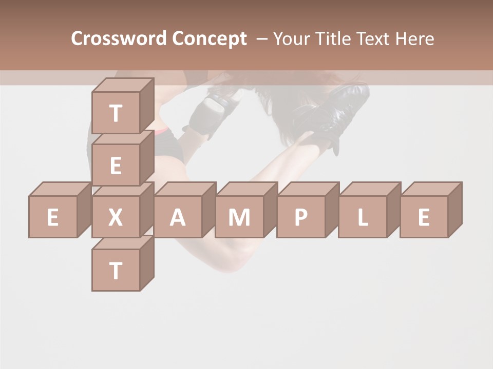 Posing Flexibility Dance PowerPoint Template