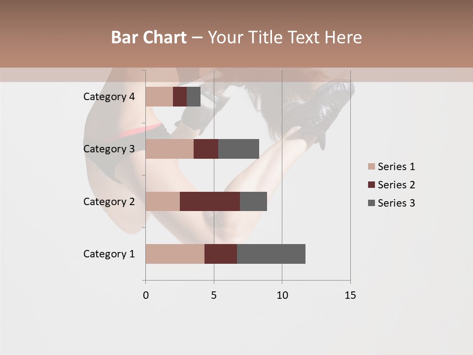 Posing Flexibility Dance PowerPoint Template