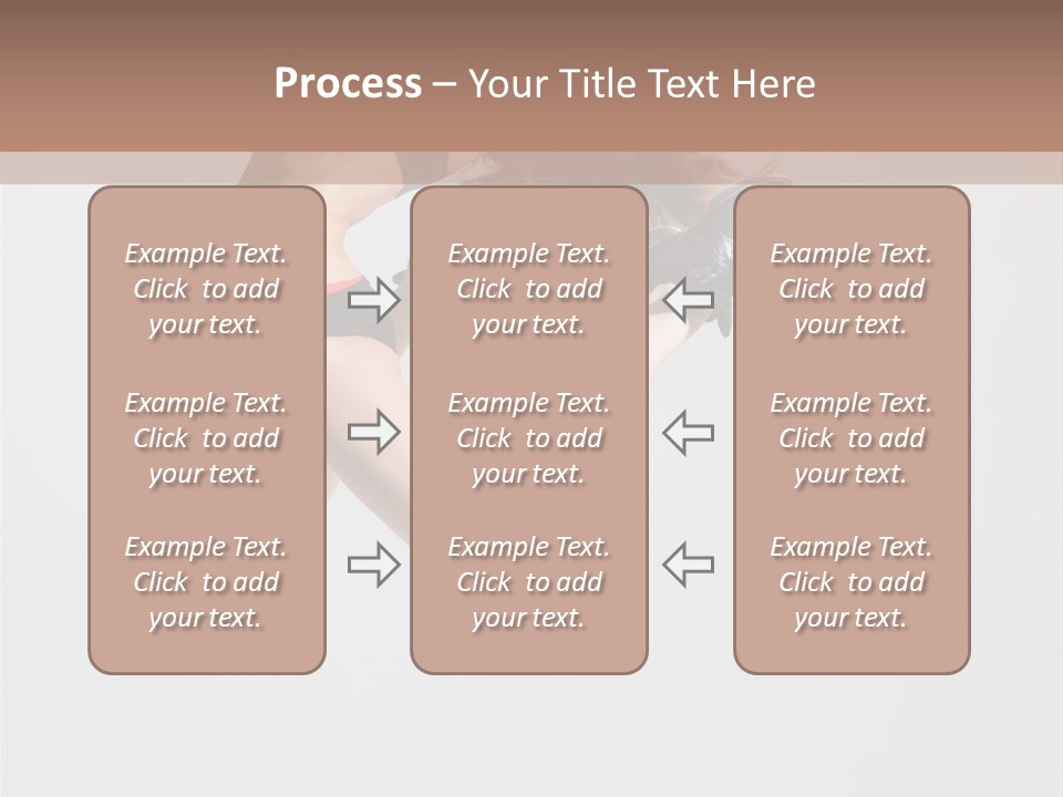 Posing Flexibility Dance PowerPoint Template