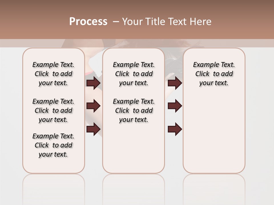 Posing Flexibility Dance PowerPoint Template