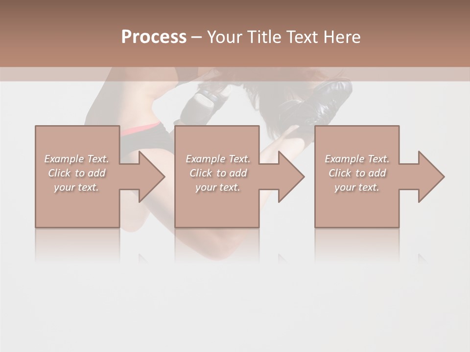 Posing Flexibility Dance PowerPoint Template