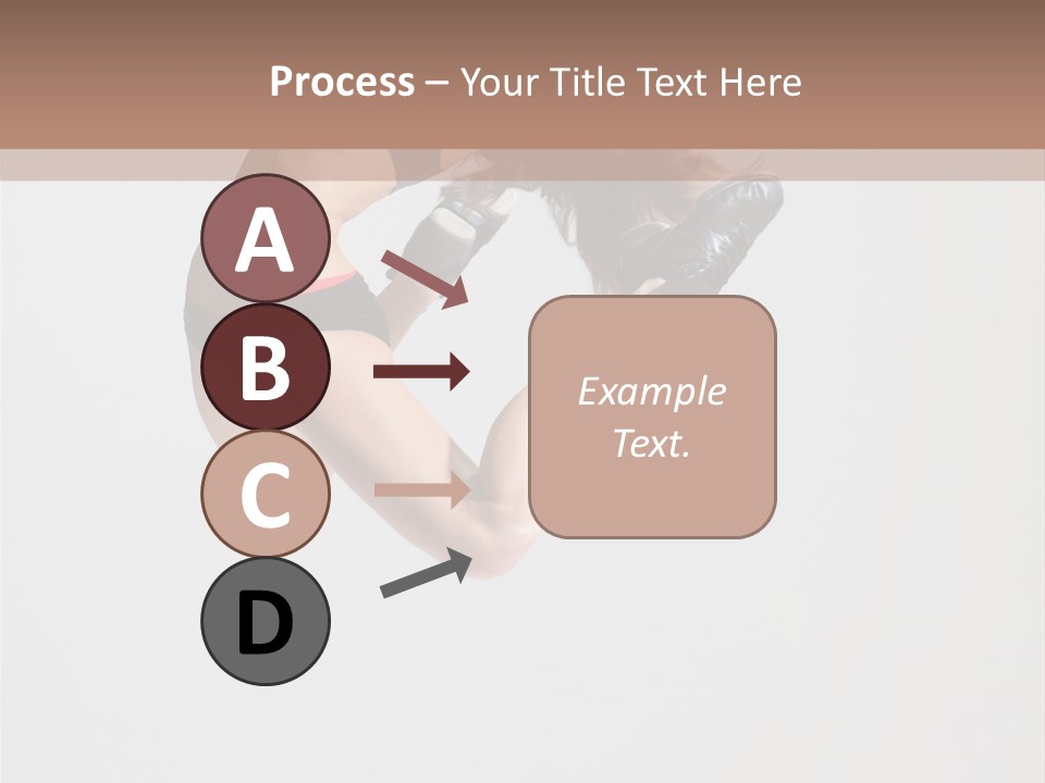 Posing Flexibility Dance PowerPoint Template
