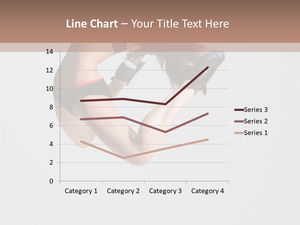 Posing Flexibility Dance PowerPoint Template