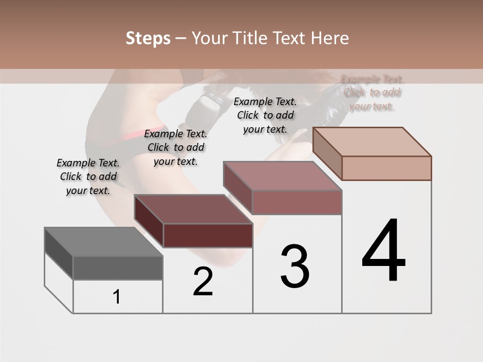 Posing Flexibility Dance PowerPoint Template