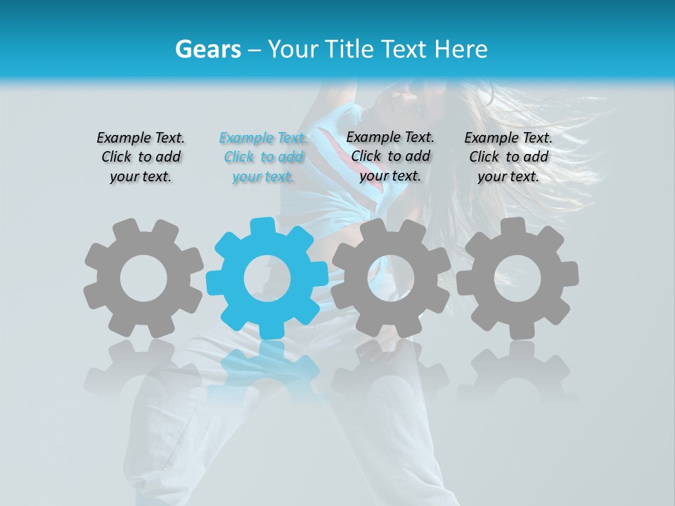 Sexy Color Moving PowerPoint Template