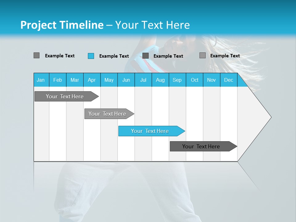 Sexy Color Moving PowerPoint Template