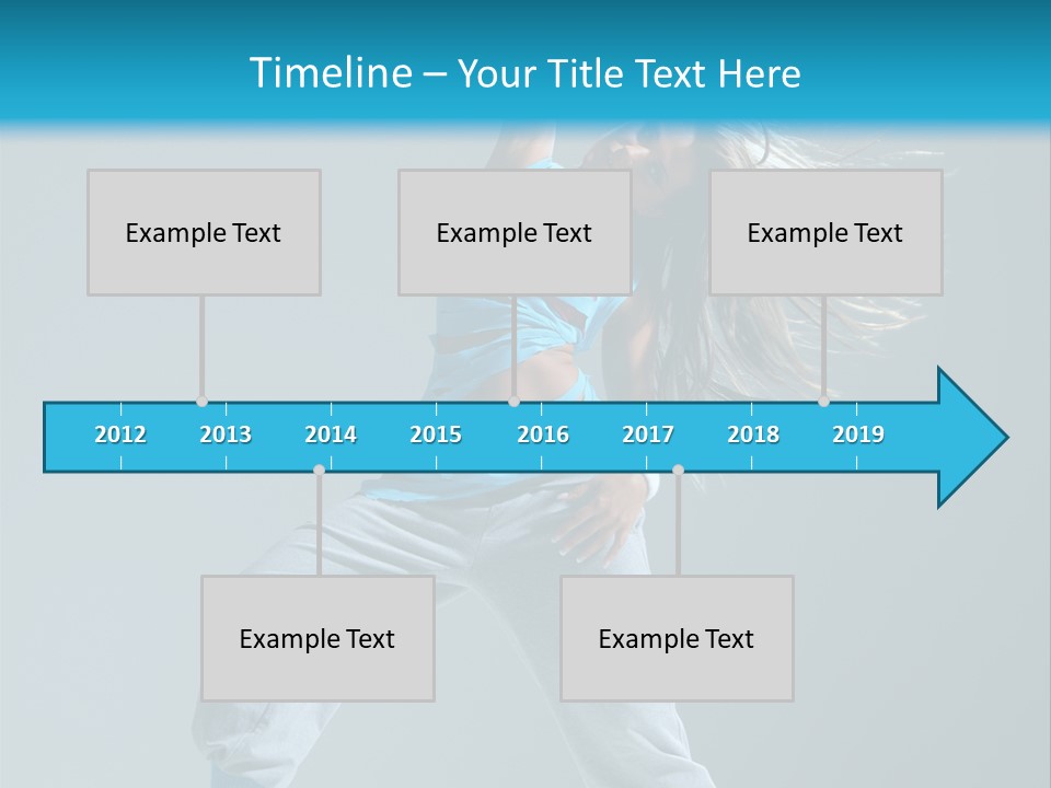 Sexy Color Moving PowerPoint Template