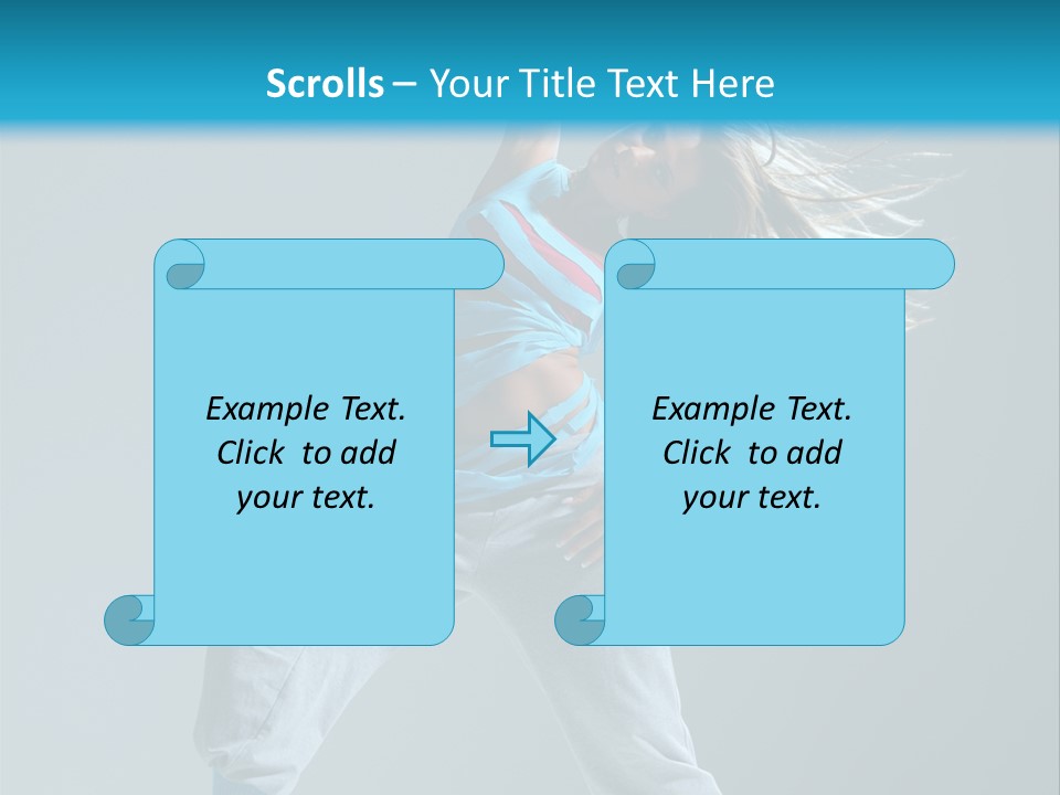 Sexy Color Moving PowerPoint Template