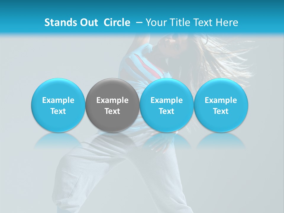 Sexy Color Moving PowerPoint Template