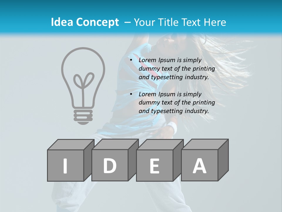 Sexy Color Moving PowerPoint Template