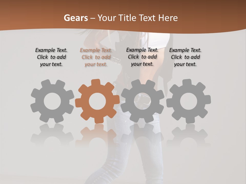 Agility Dance Action PowerPoint Template